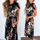 Flowering Long Dress