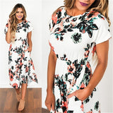 Flowering Long Dress