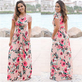 Flowering Long Dress
