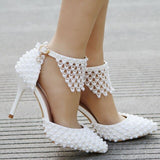 White Wedding Shoes
