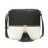 Tassel Zipper Shoulder Bag