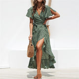 Long Style Chiffon Dress