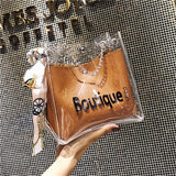 Transparent Fashion Shoulder Bag
