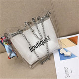 Transparent Fashion Shoulder Bag