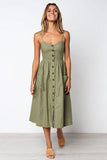 V-neck Classıc Dress