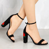 Flower Heel Shoes