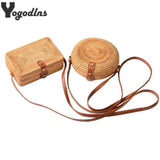 Wicker Fashion Shoulder Bag