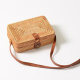 Wicker Fashion Shoulder Bag