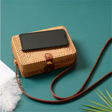 Wicker Fashion Shoulder Bag