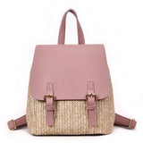 Rope Knitting Beach Shoulder Bag
