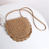 Rope Knitting Beach Shoulder Bag