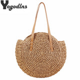 Circular Knitting Rope Shoulder Bag