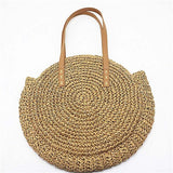 Circular Knitting Rope Shoulder Bag