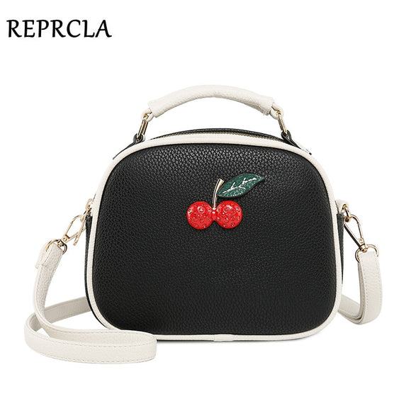 Cherry Pattern Shoulder Bag
