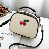 Cherry Pattern Shoulder Bag