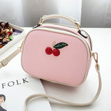 Cherry Pattern Shoulder Bag