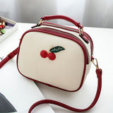 Cherry Pattern Shoulder Bag