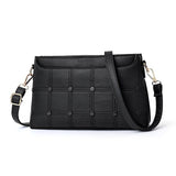 Leather Messenger Shoulder Bag