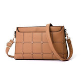 Leather Messenger Shoulder Bag