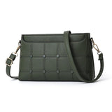 Leather Messenger Shoulder Bag