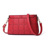 Leather Messenger Shoulder Bag