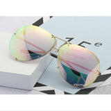 Rimless Big Sunglasses