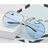 Rimless Big Sunglasses