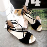Cross Strap Sandals