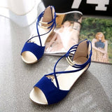 Cross Strap Sandals