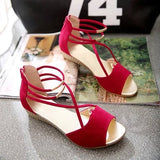 Cross Strap Sandals