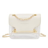 Elegant Transparent Shoulder Bag
