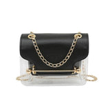 Elegant Transparent Shoulder Bag