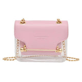 Elegant Transparent Shoulder Bag