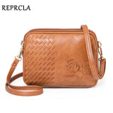 Embossed Decor Shoulder Bag