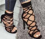 Mesh Heeled shoes