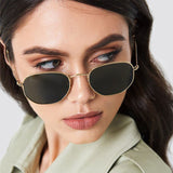 Fashion Square Metal Sunglasses