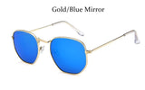 Fashion Square Metal Sunglasses