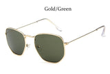 Fashion Square Metal Sunglasses