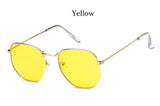 Fashion Square Metal Sunglasses
