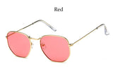 Fashion Square Metal Sunglasses