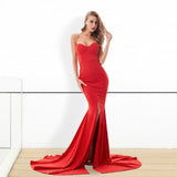 Sexy Strapless Long Dress