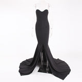 Sexy Strapless Long Dress