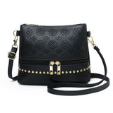 Embroidered Decor Shoulder Bag