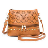 Embroidered Decor Shoulder Bag