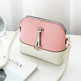 Double Color Shoulder Bag