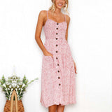 Polka Dots Summer Dress