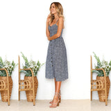 Polka Dots Summer Dress