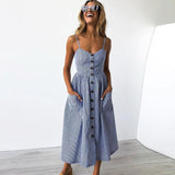 Polka Dots Summer Dress