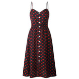 Polka Dots Summer Dress