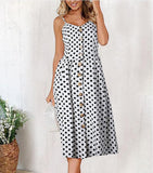 Polka Dots Summer Dress